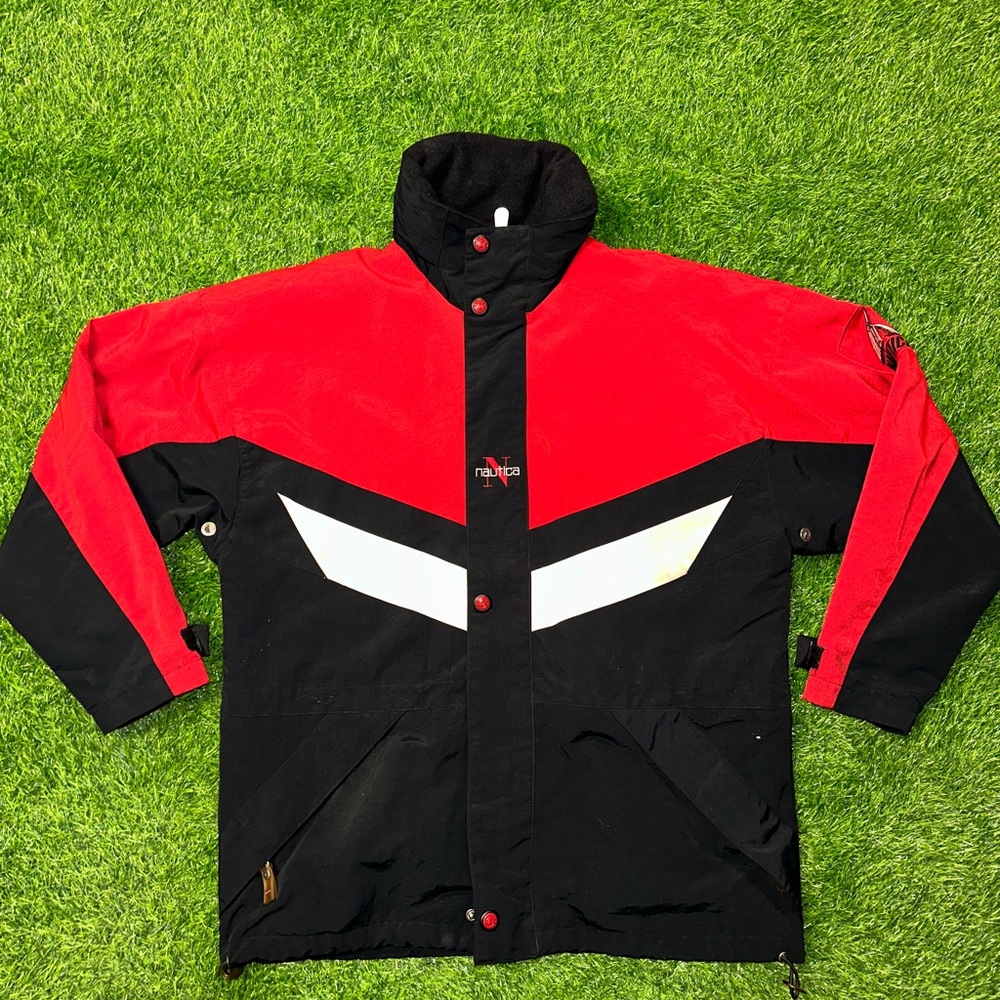 Vintage Nautica sailing competition jacket size large